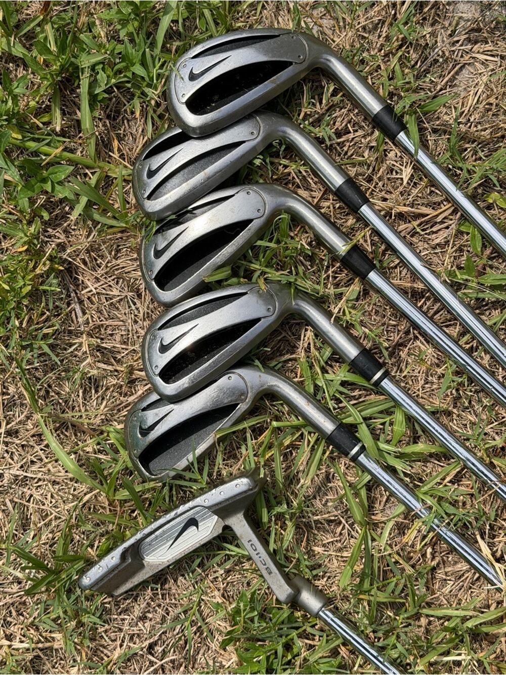 Nike Slingshot Set Of Irons 3,5,6,7,9 With BC-101 33” Putter RH Regular Flex